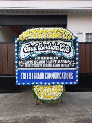 Papan Bunga Duka di Tanjung Palas